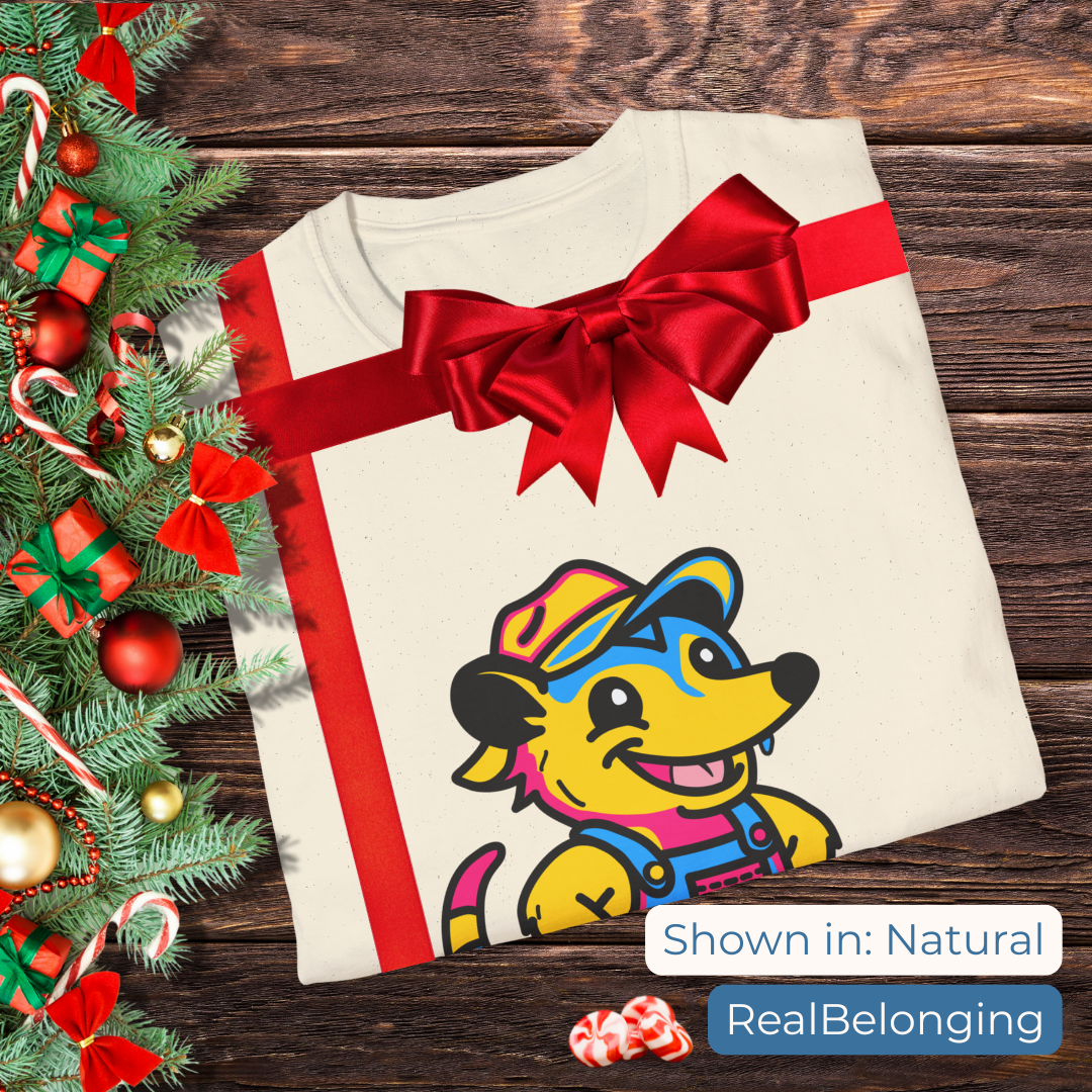 Adorable AF Pansexual Possum Pride T-Shirt | Hillbilly Queer Critter