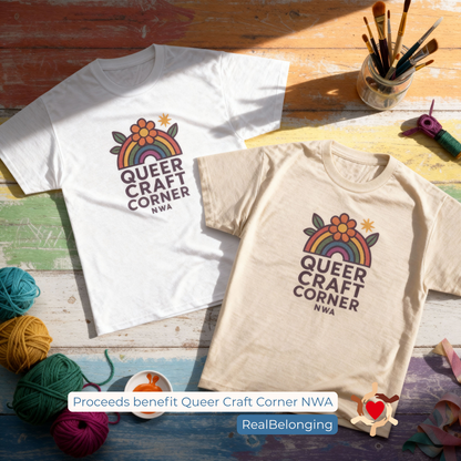 Queer Craft Corner Unisex Heavy Cotton Tee