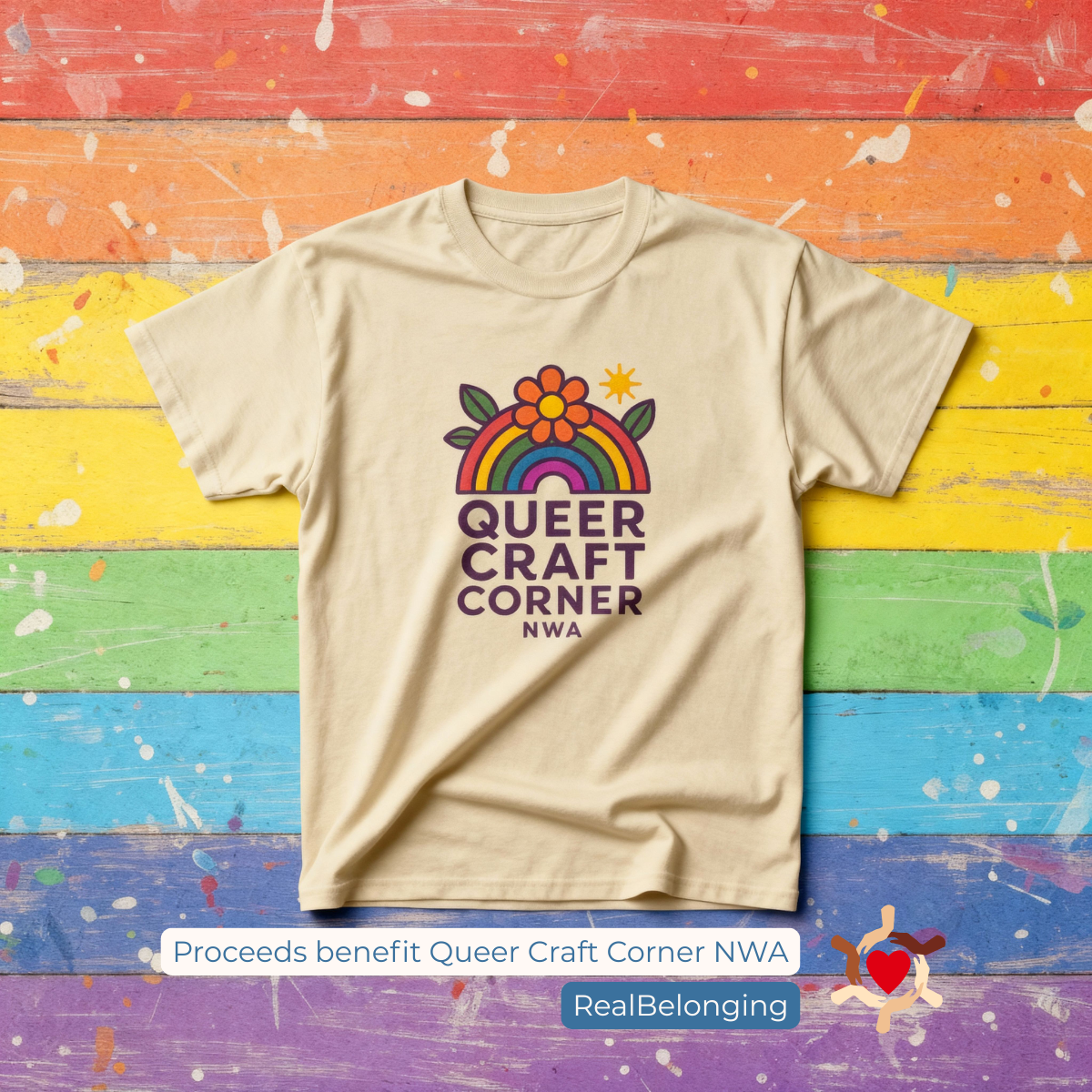 Queer Craft Corner Unisex Heavy Cotton Tee