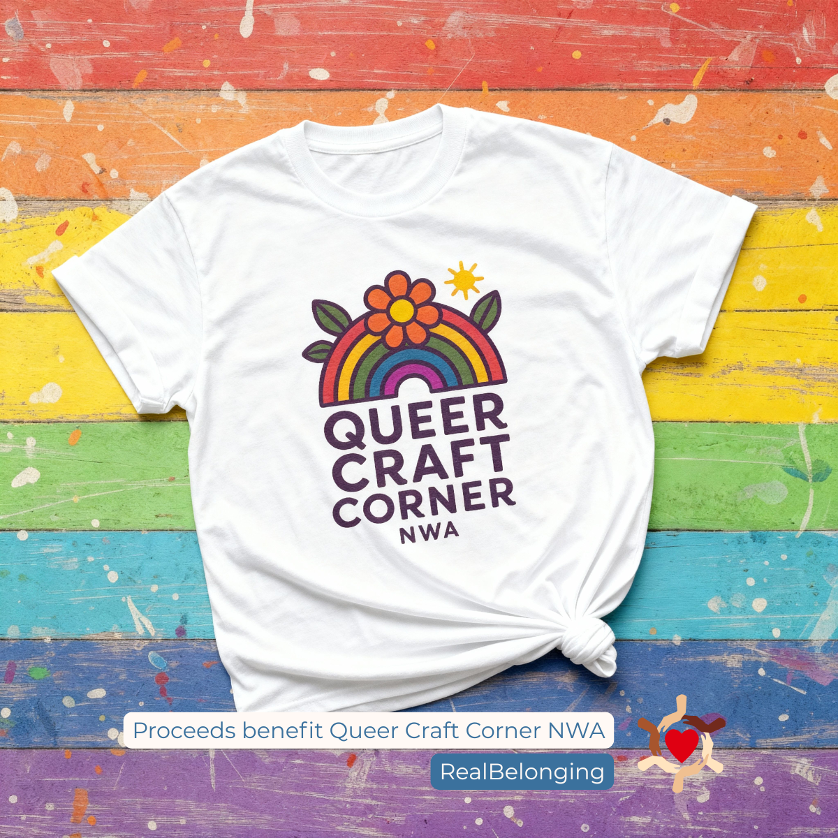 Queer Craft Corner Unisex Heavy Cotton Tee