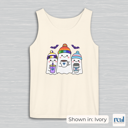 Three Queer Ghosts Tank Top
