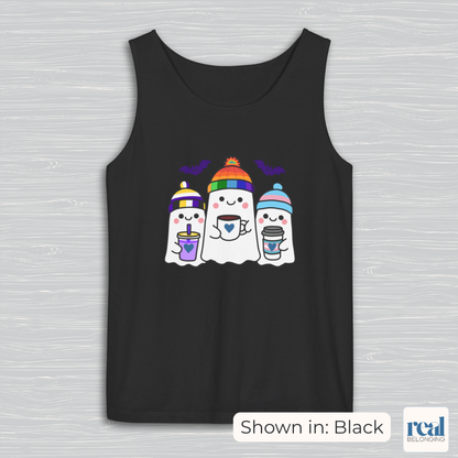 Three Queer Ghosts Tank Top