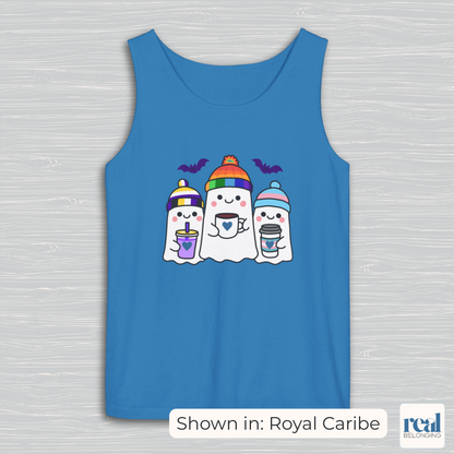 Three Queer Ghosts Tank Top