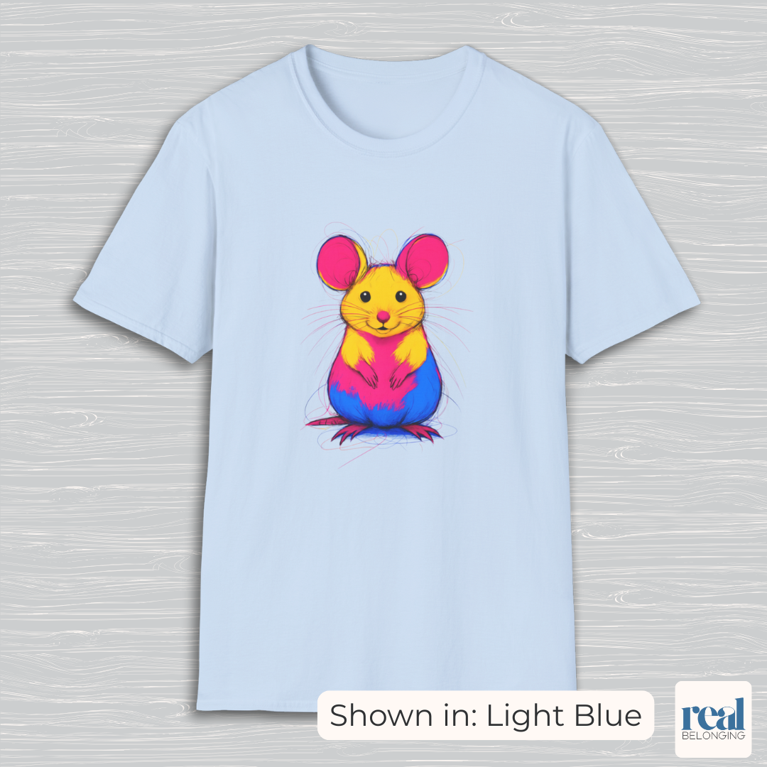 Pansexual Mouse T-shirt