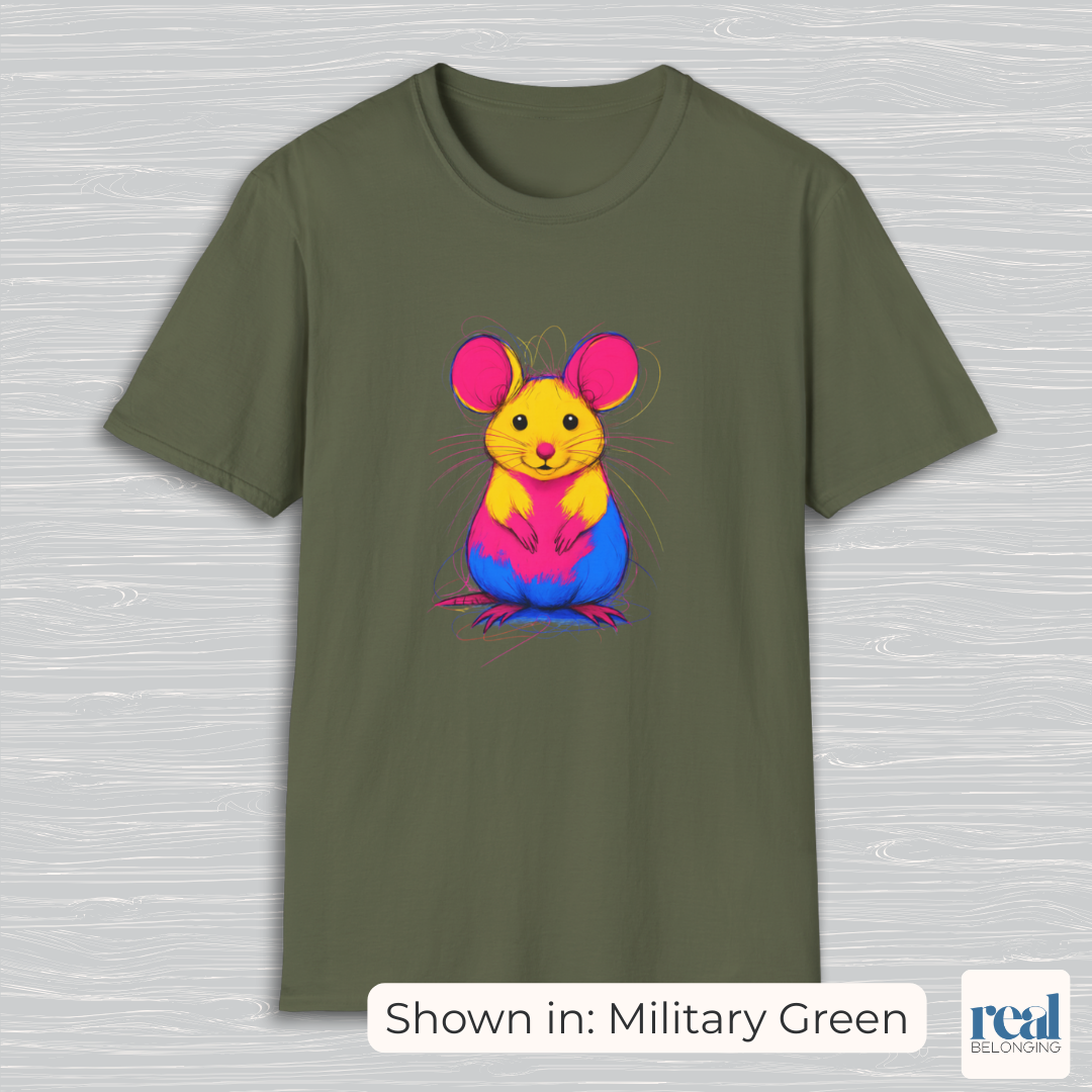 Pansexual Mouse T-shirt