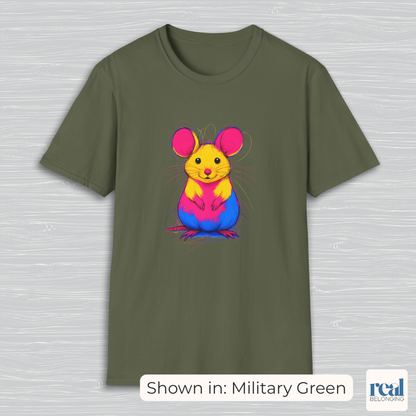 Pansexual Mouse T-shirt