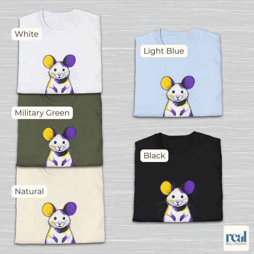 Non-binary Mouse T-shirt