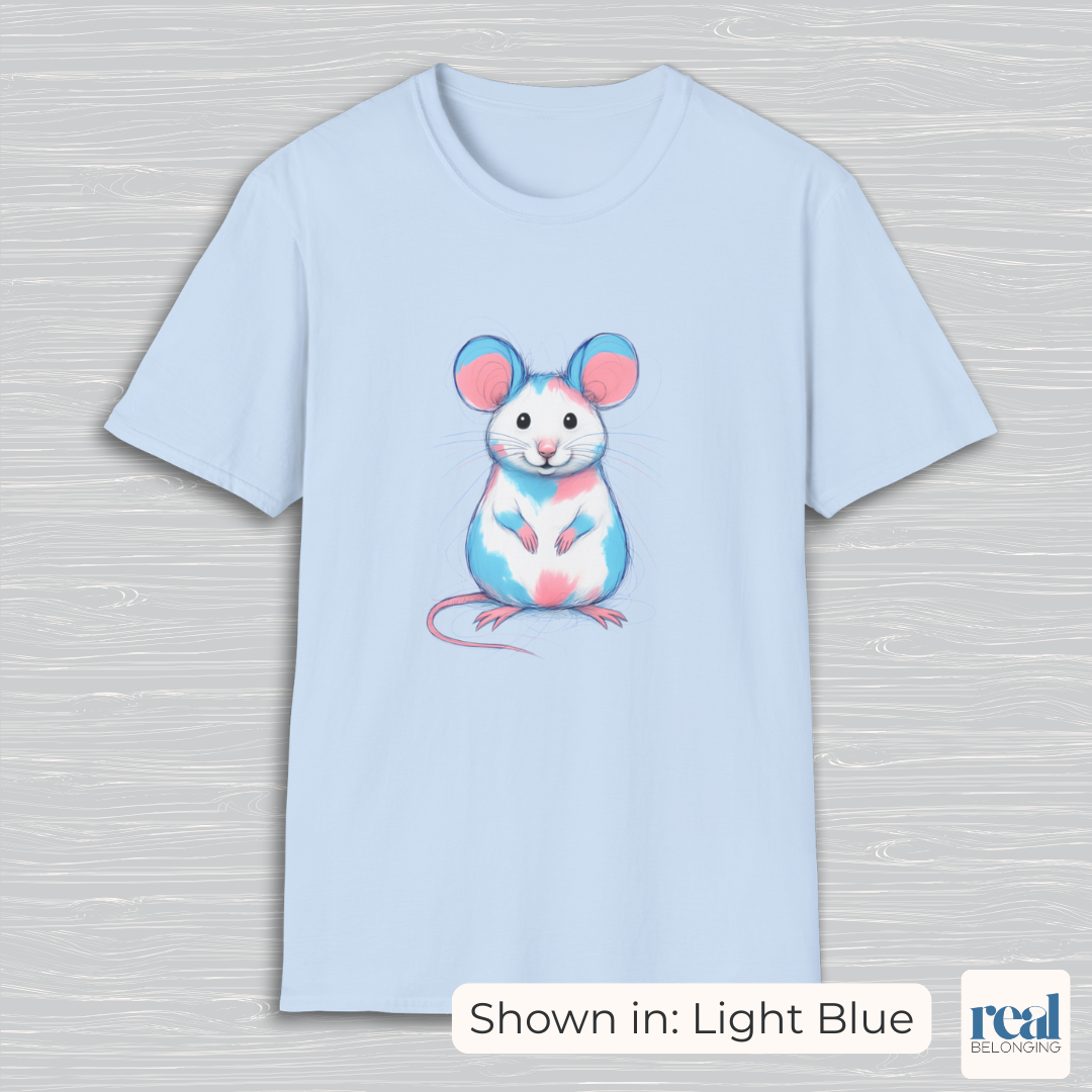 Transgender Mouse Tee | Adorable AF