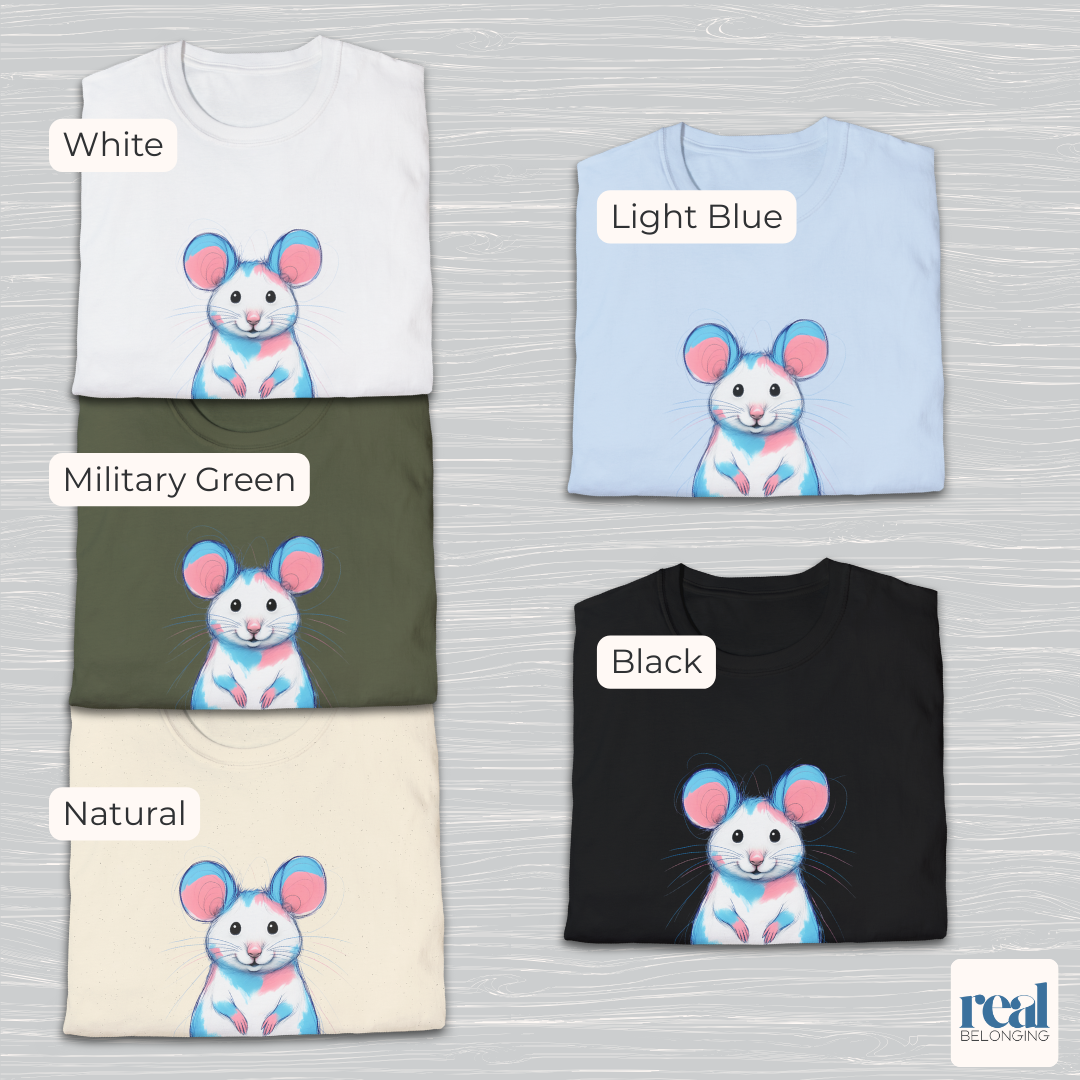 Transgender Mouse Tee | Adorable AF