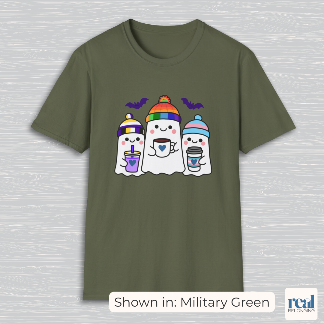 Adorable Queer, Trans, and Non-binary Ghosts