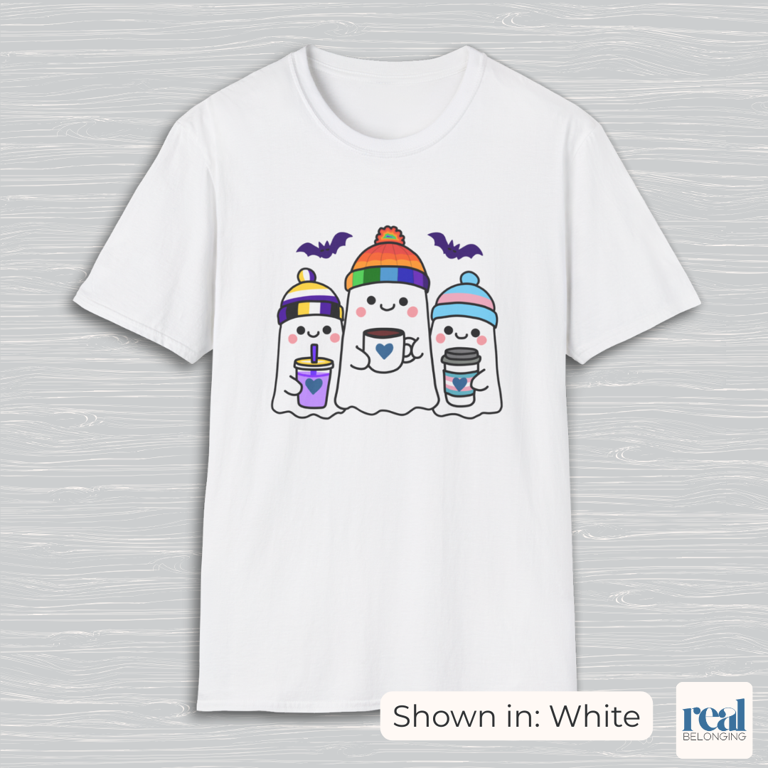 Adorable Queer, Trans, and Non-binary Ghosts