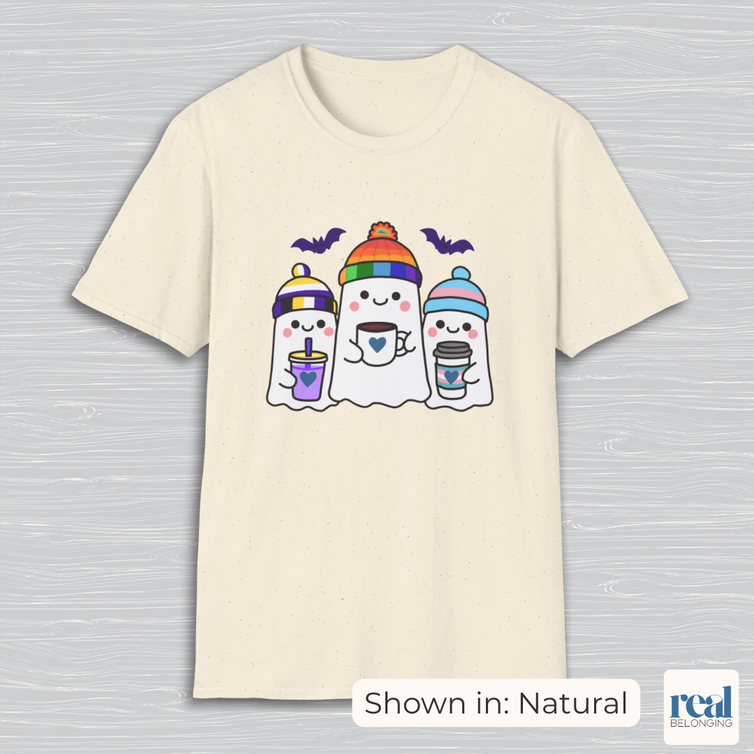 Adorable Queer, Trans, and Non-binary Ghosts