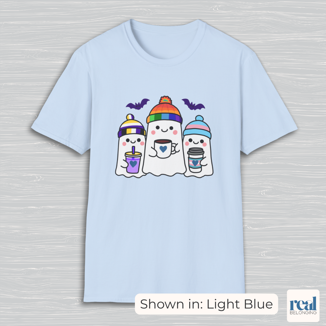 Adorable Queer, Trans, and Non-binary Ghosts
