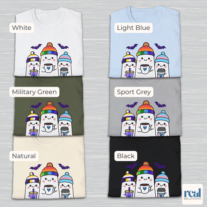 Adorable Queer, Trans, and Non-binary Ghosts