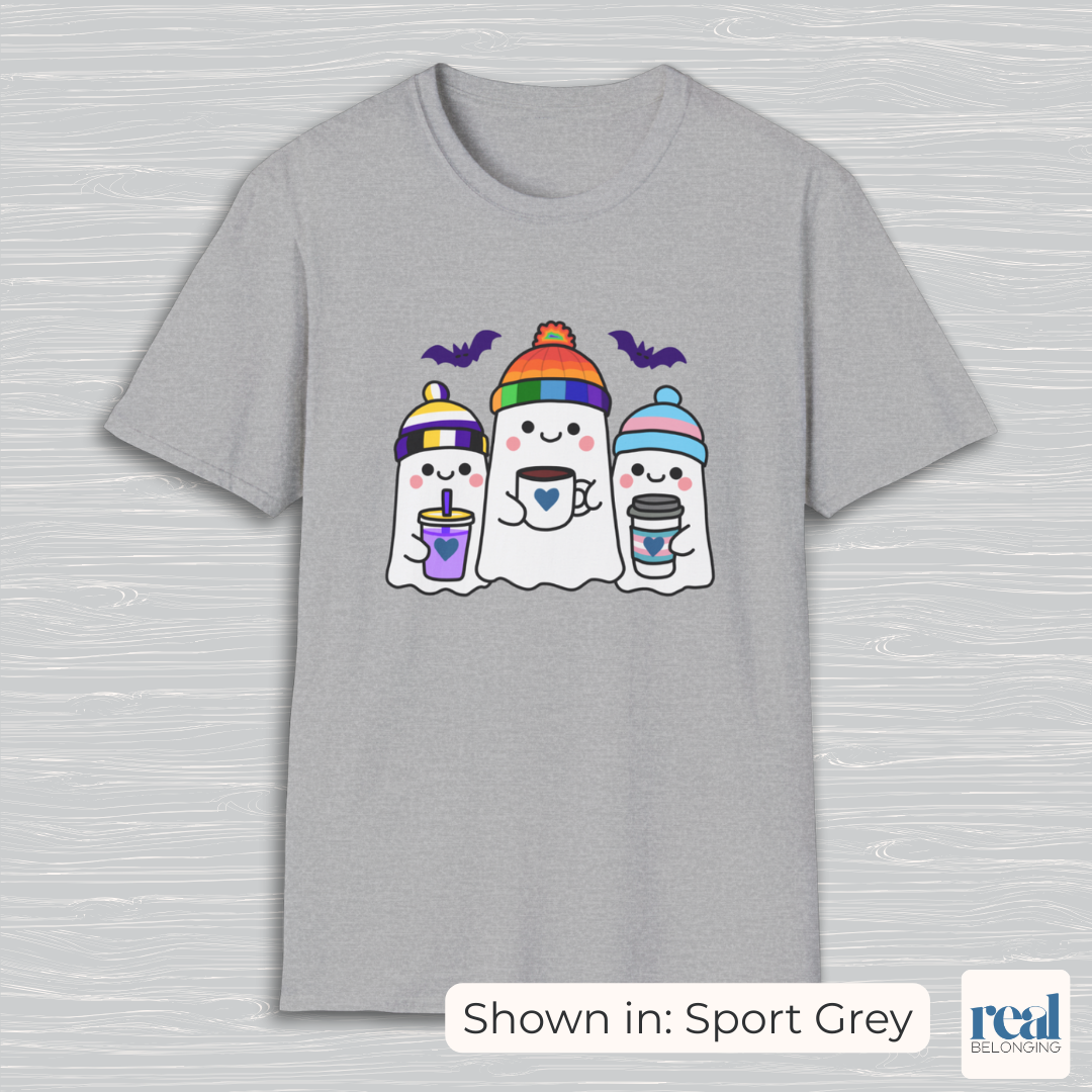 Adorable Queer, Trans, and Non-binary Ghosts