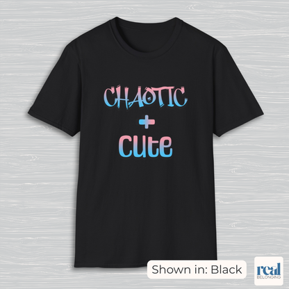 Chaotic + Cute | Subtle Trans Joy Shirt