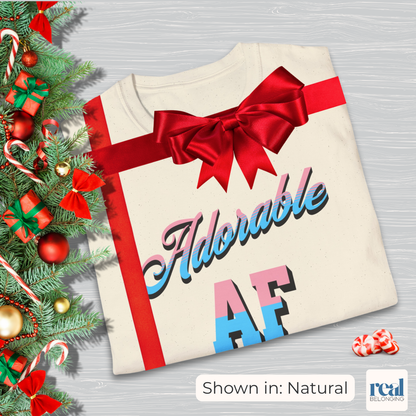 Adorable AF | Subtle Trans Pride Shirt