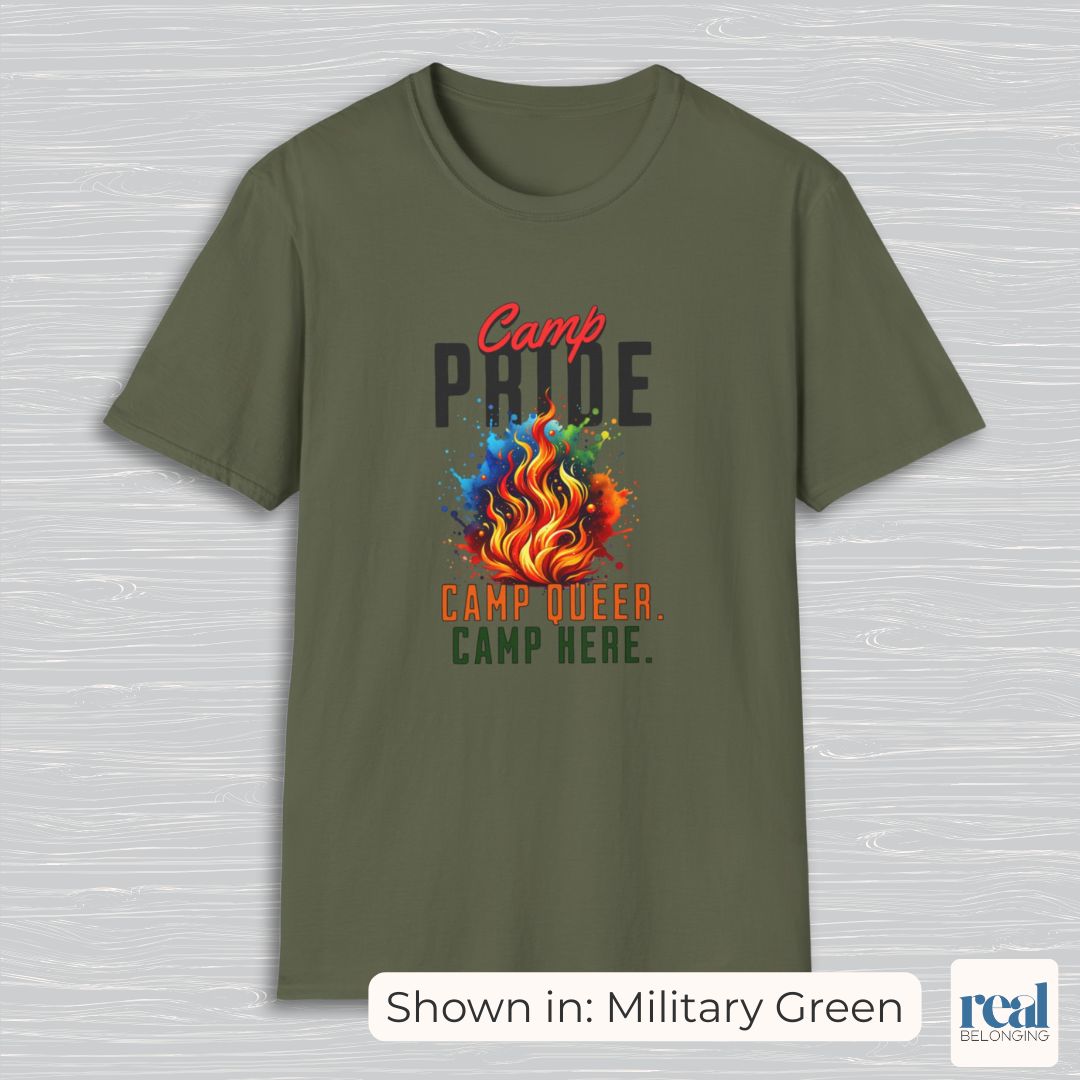 Camp Pride Camp Queer T-shirt