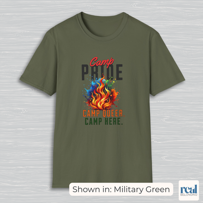 Camp Pride Camp Queer T-shirt