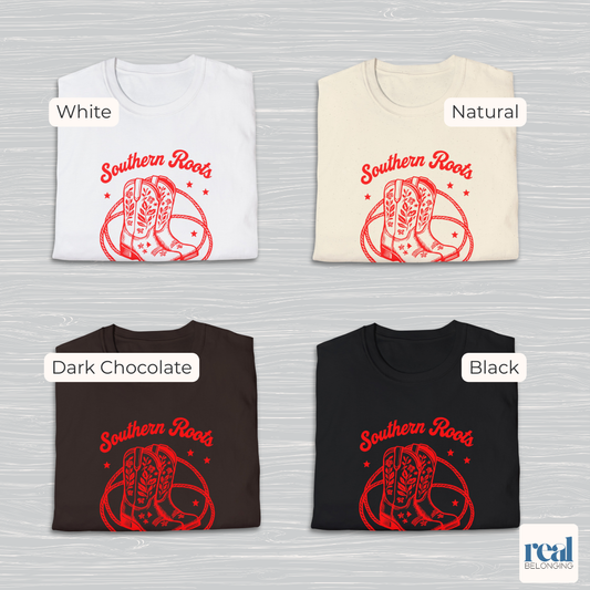 Southern Roots Don't Lick Boots T-shirt