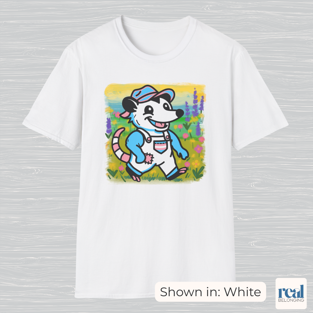 Trans Possum Wildflower Stroll | Adorable AF