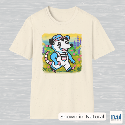 Trans Possum Wildflower Stroll | Adorable AF