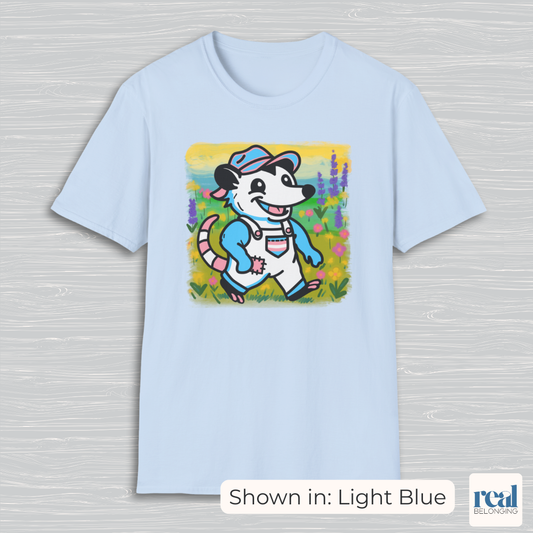 Trans Possum Wildflower Stroll | Adorable AF