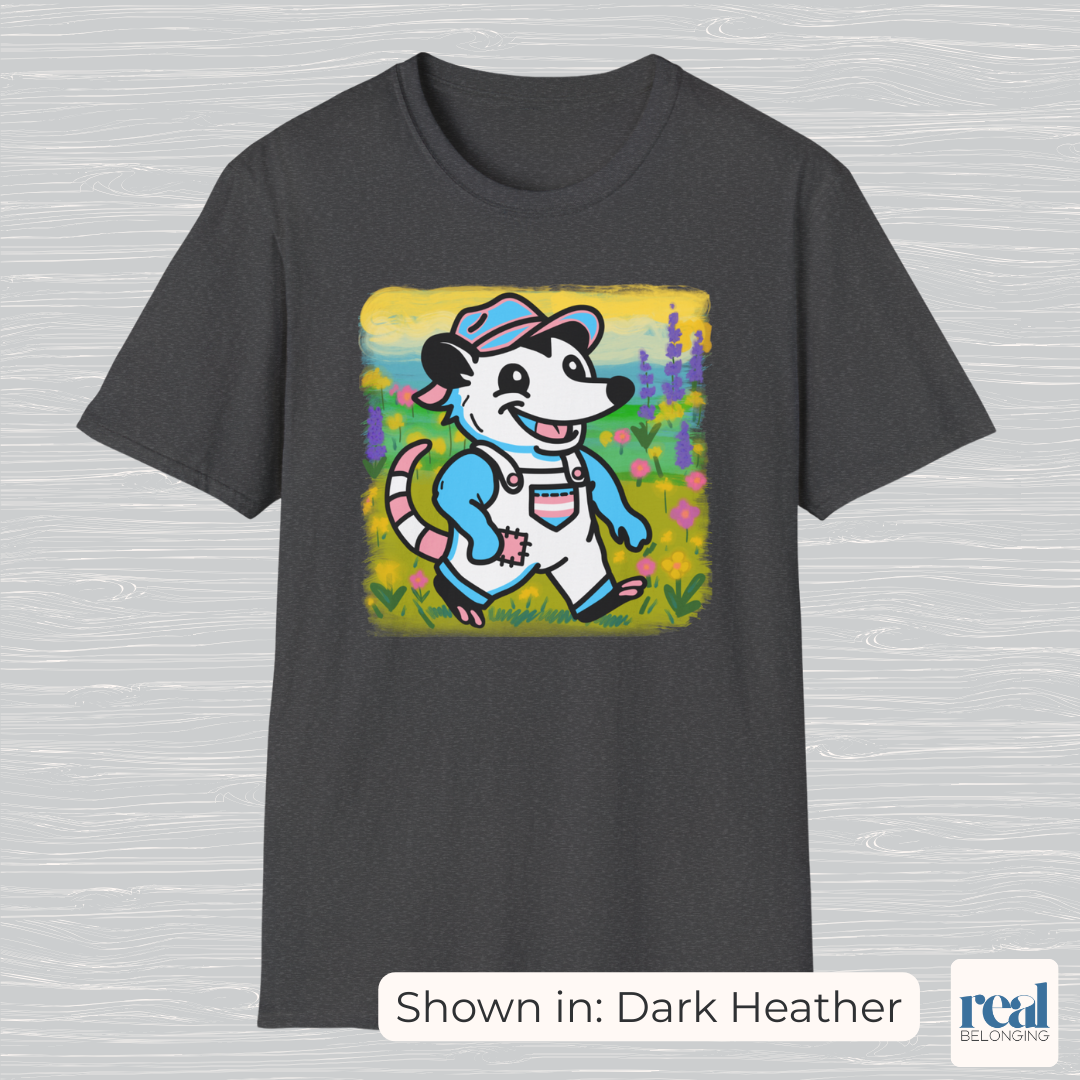 Trans Possum Wildflower Stroll | Adorable AF