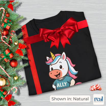 Ally Unicorn Soccer Player T-shirt