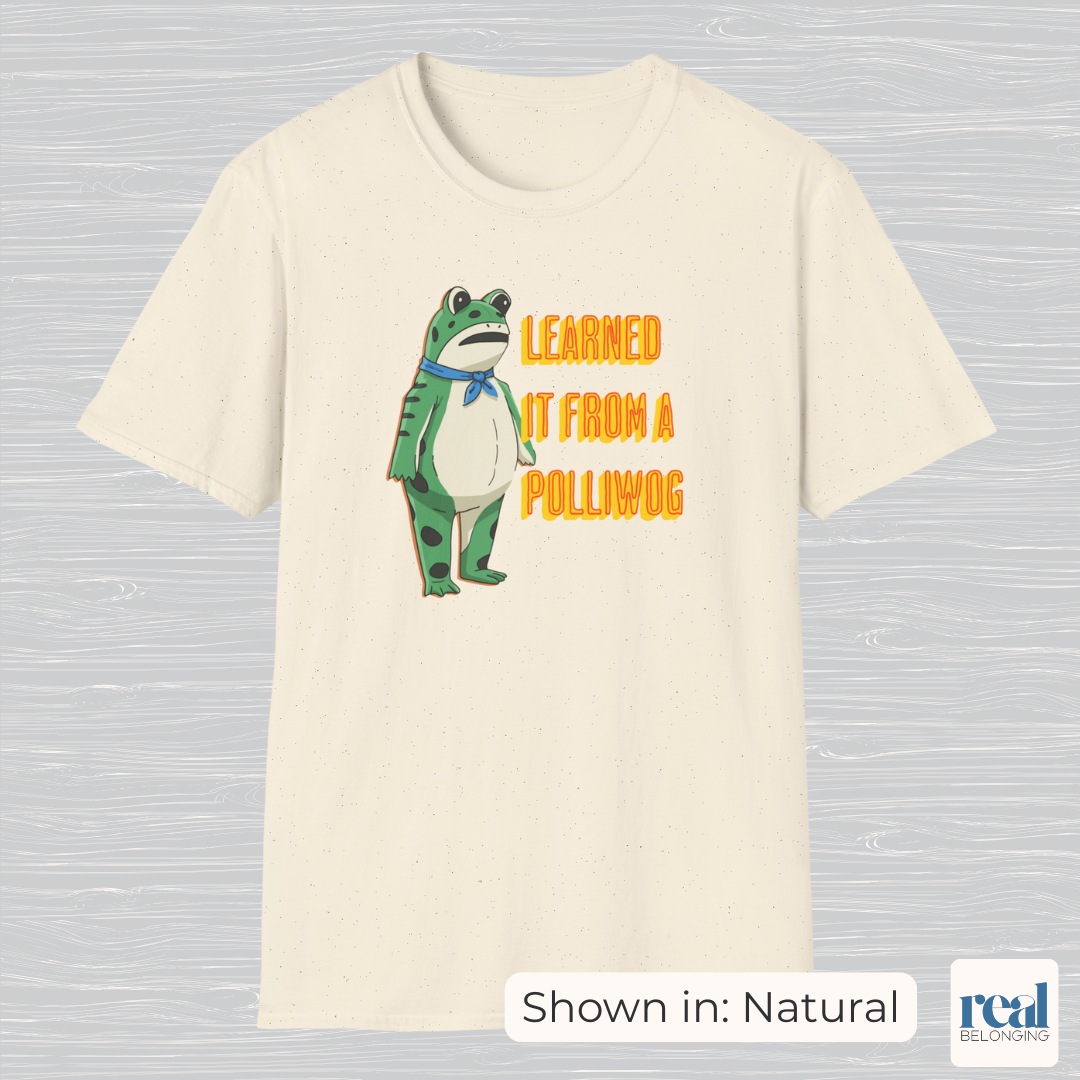 Learned It From A Polliwog | Portland Frog Protest T-shirt