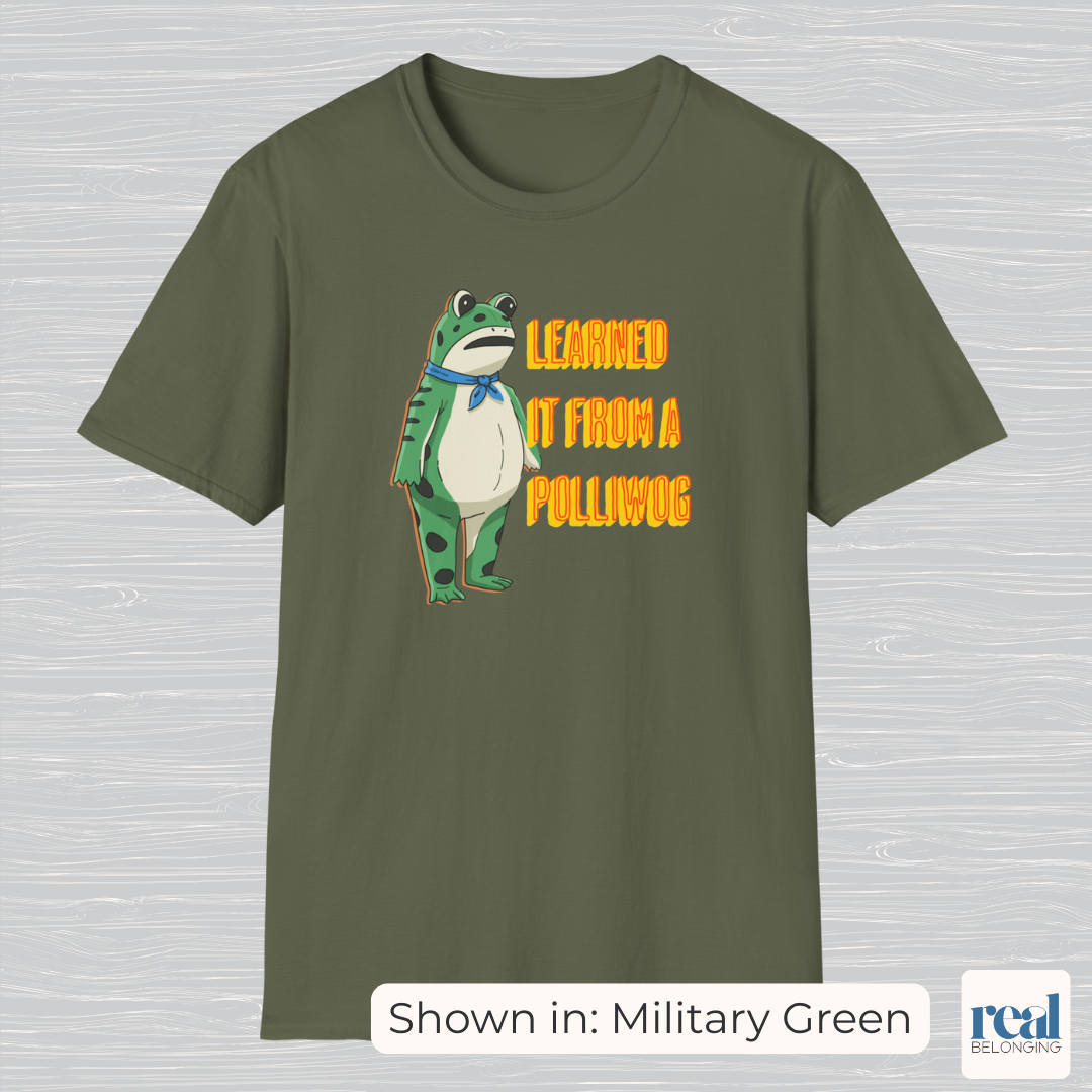Learned It From A Polliwog | Portland Frog Protest T-shirt