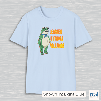 Learned It From A Polliwog | Portland Frog Protest T-shirt