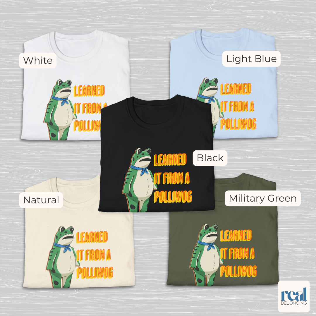 Learned It From A Polliwog | Portland Frog Protest T-shirt