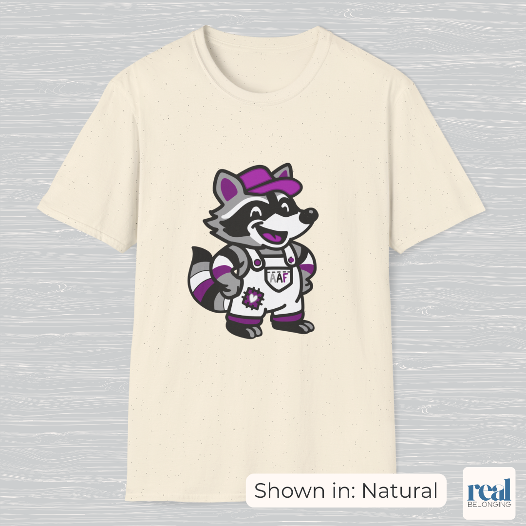 Adorable AF Asexual Raccoon T-shirt