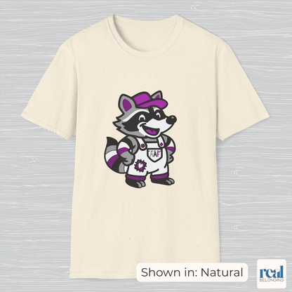 Adorable AF Asexual Raccoon T-shirt