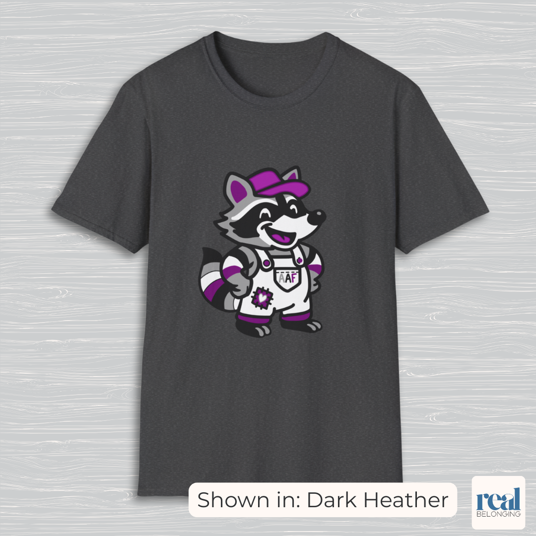 Adorable AF Asexual Raccoon T-shirt