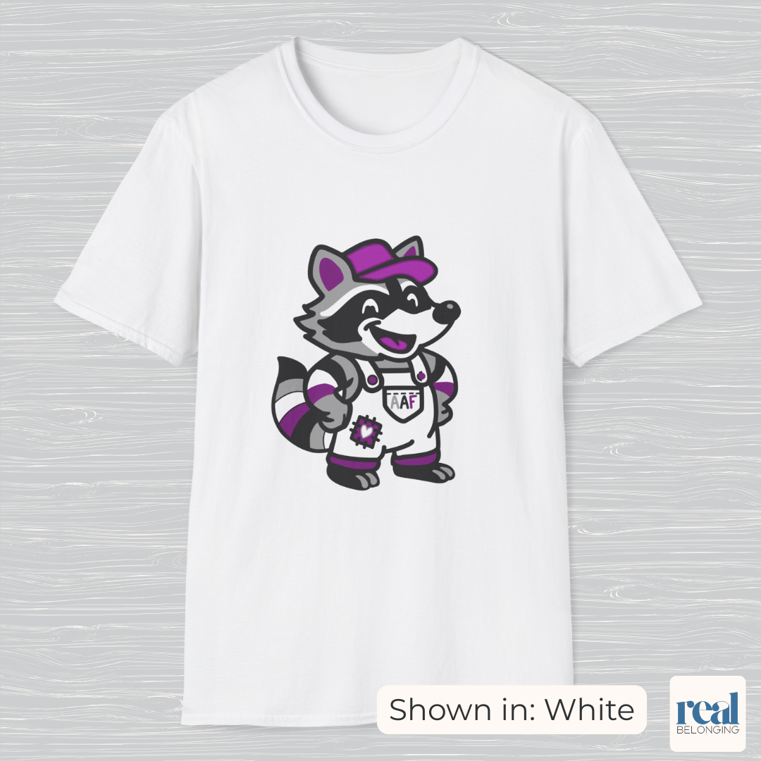 Adorable AF Asexual Raccoon T-shirt