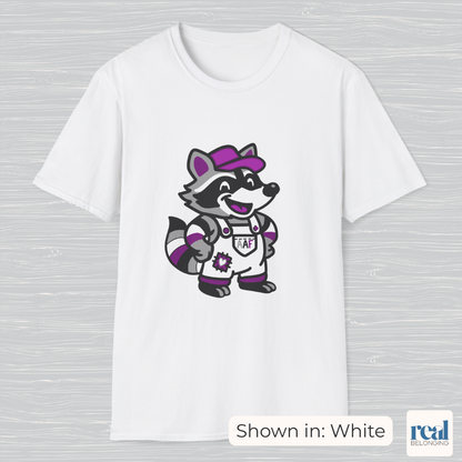Adorable AF Asexual Raccoon T-shirt