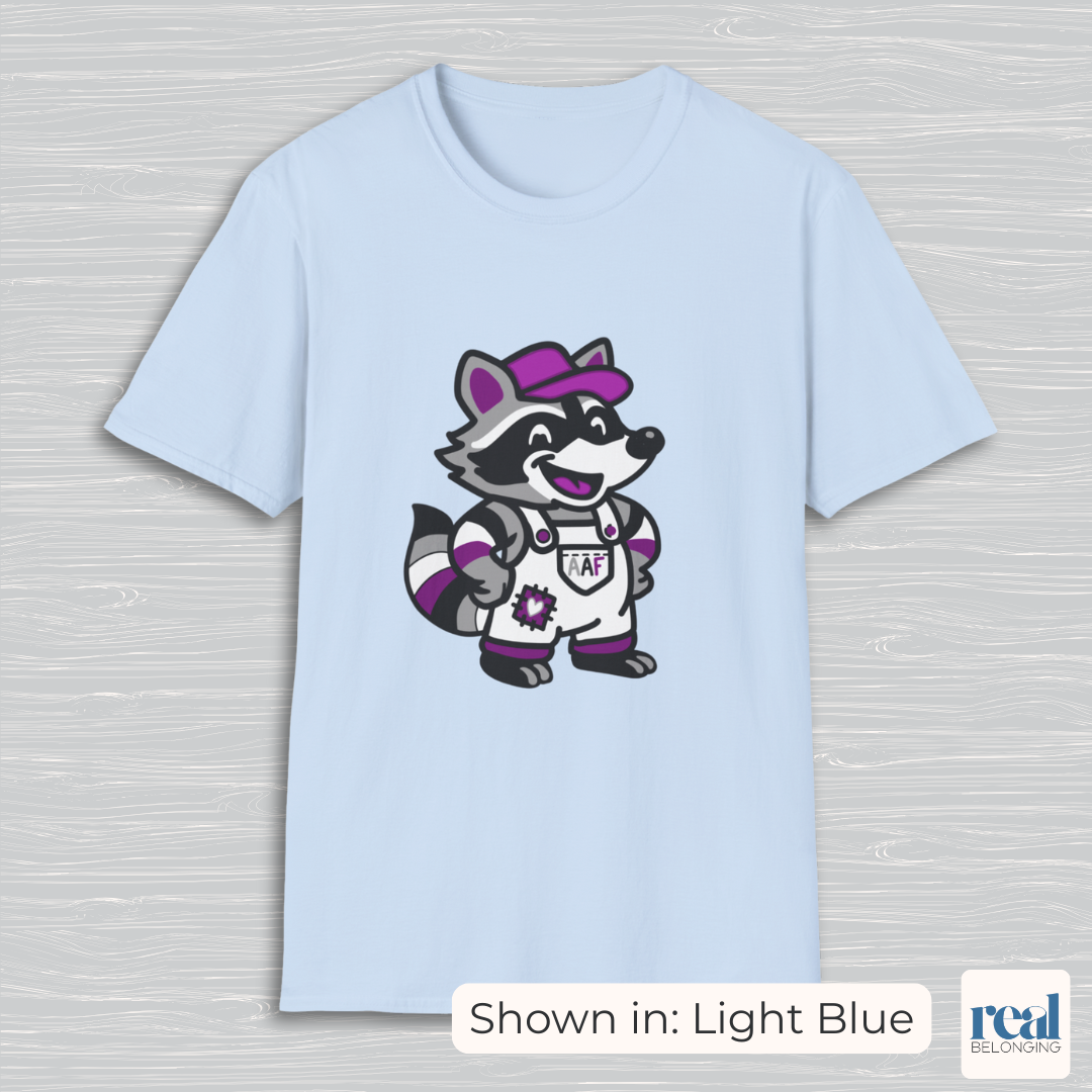 Adorable AF Asexual Raccoon T-shirt