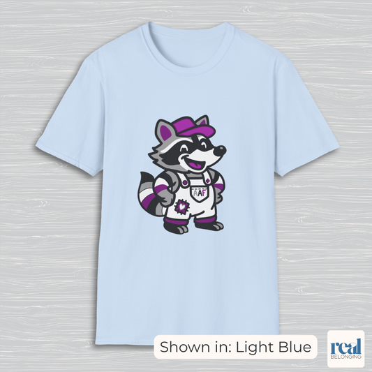 Adorable AF Asexual Raccoon T-shirt