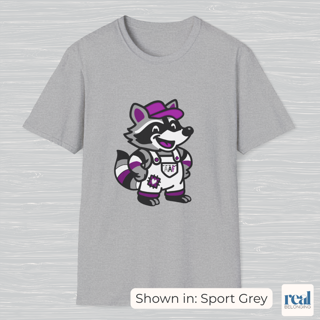 Adorable AF Asexual Raccoon T-shirt