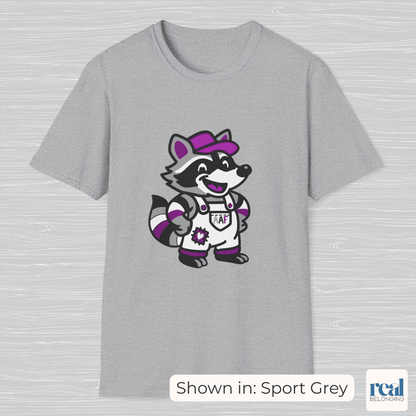 Adorable AF Asexual Raccoon T-shirt