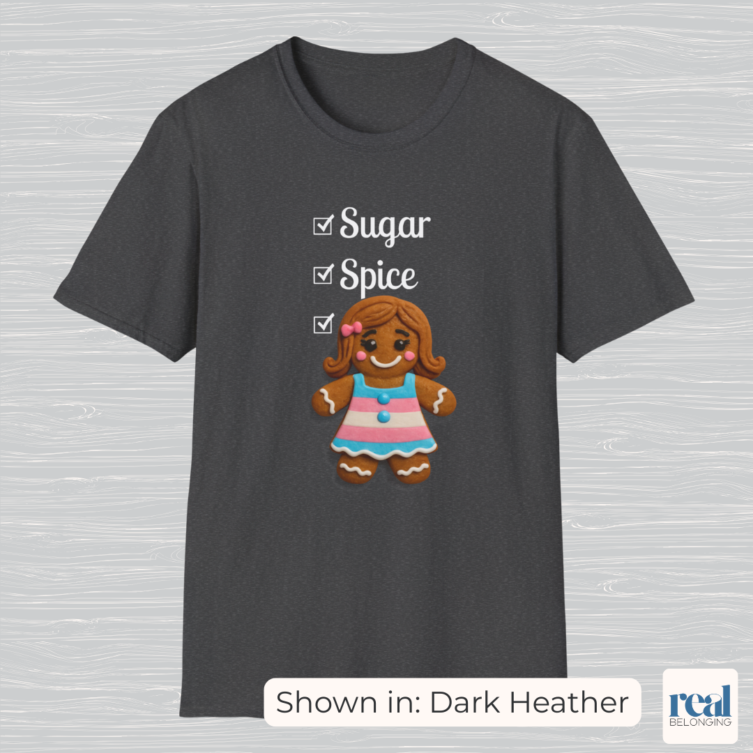 Sugar, Spice & Everything Nice Gingerbread T-shirt