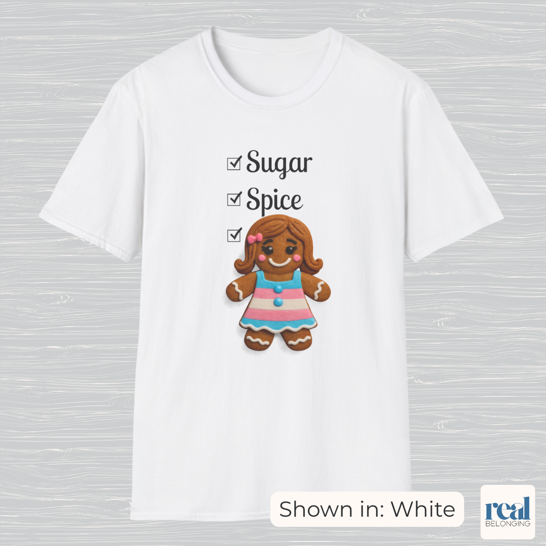 Sugar, Spice & Everything Nice Gingerbread T-shirt