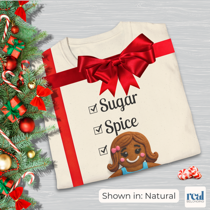Sugar, Spice & Everything Nice Gingerbread T-shirt