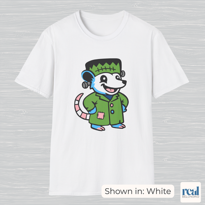 Adorable AF Transgender Frankenstein Possum T-shirt