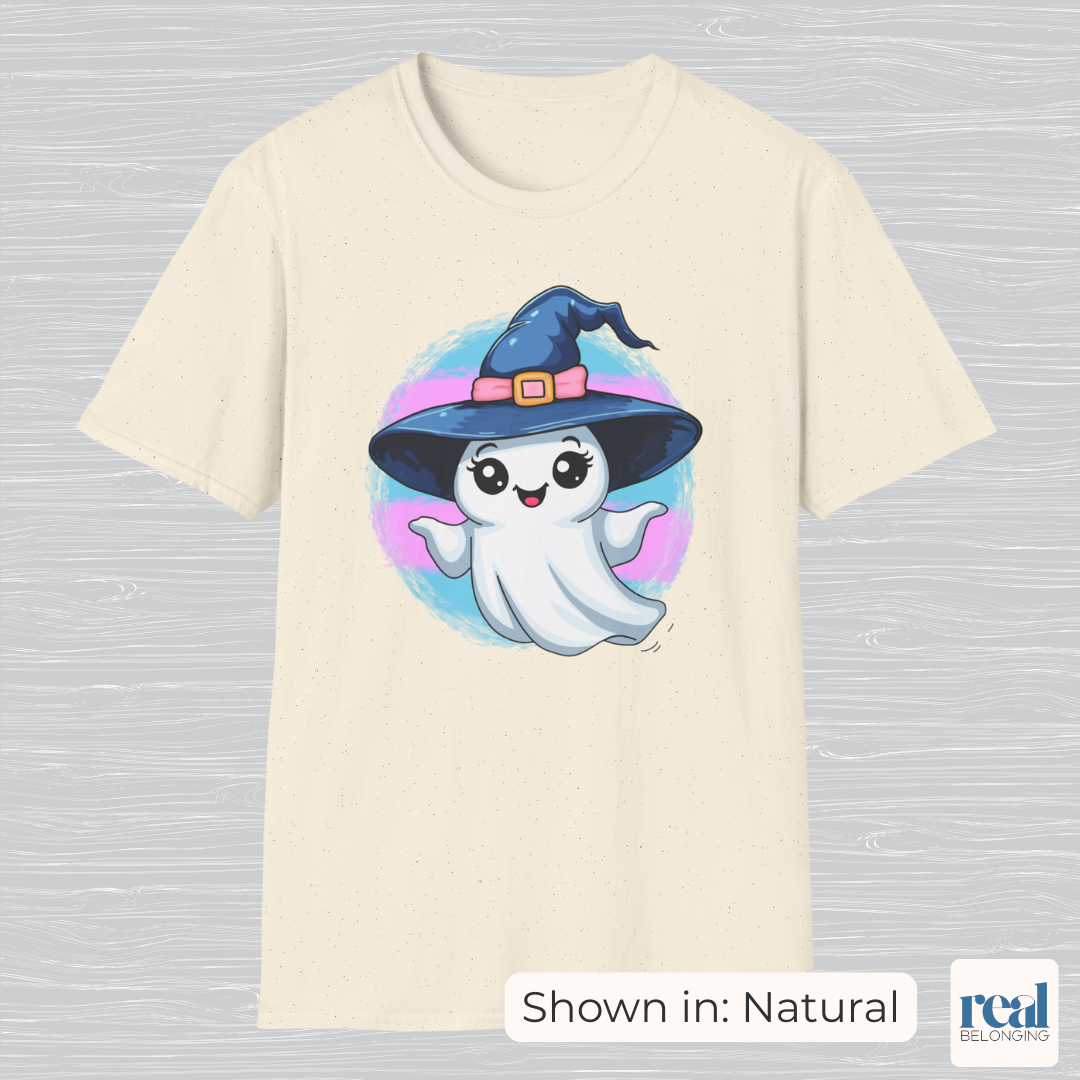 Witch-Ghost Transgender Moon T-shirt