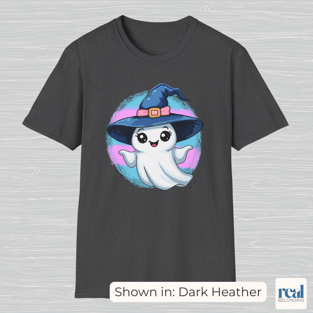 Witch-Ghost Transgender Moon T-shirt