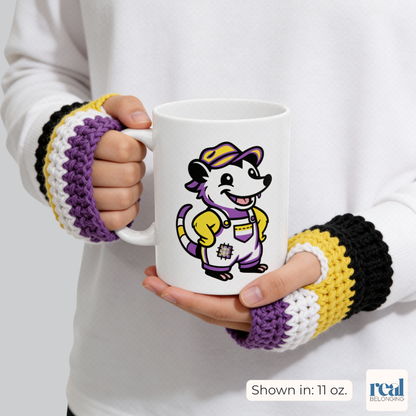Nonbinary Possum Pride Mug | Adorable AF