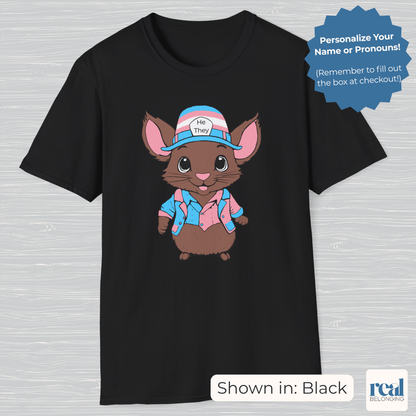 Personalized Trans Mouse T-shirt
